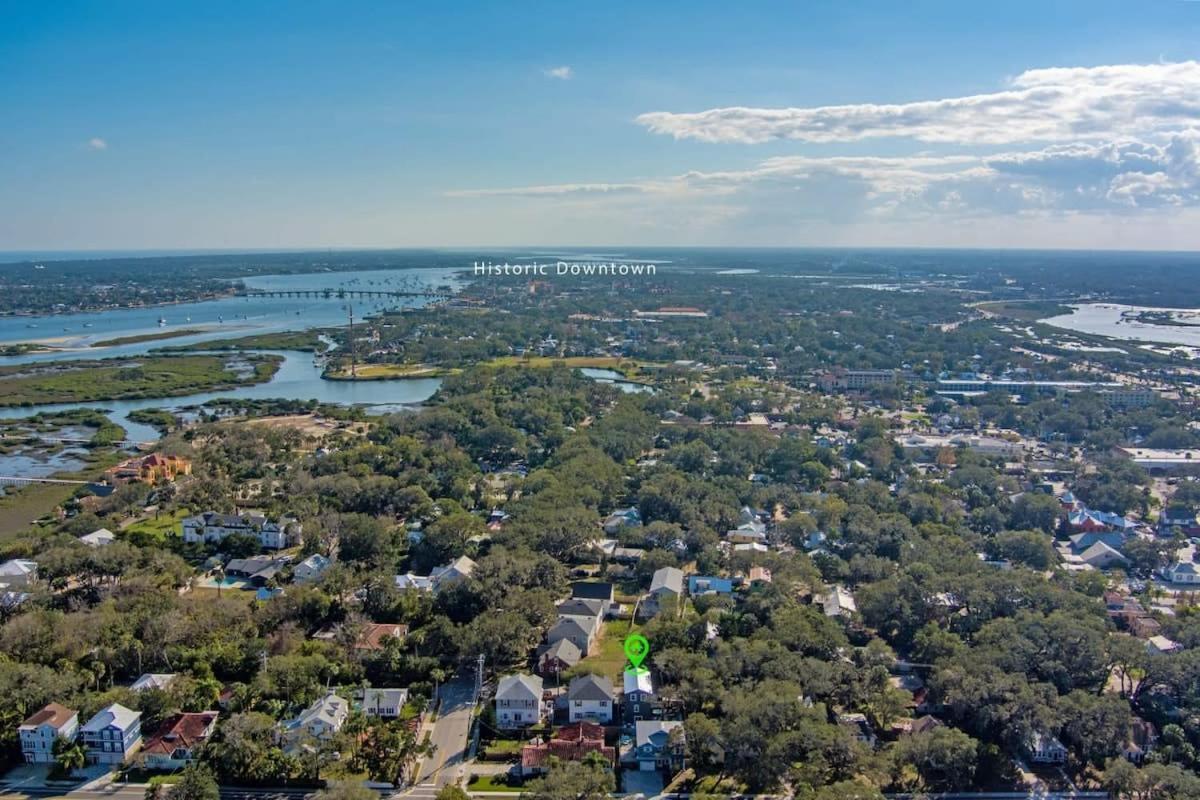 Downtown St Aug Home By Fountain Of Youth Pool Spa By Beach Add Golf Cart St. Augustine Exterior foto